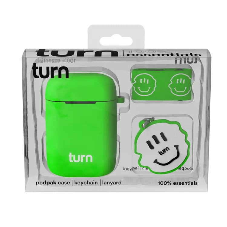 100% essentials kit // smiley silicone case