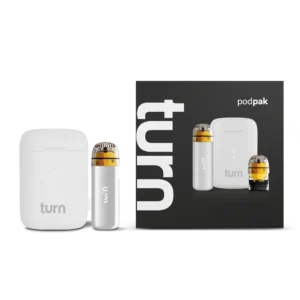 turn podpak // white